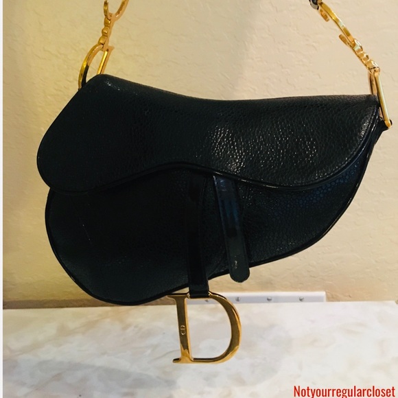 SOLD ❤️❤️❤️Christian Dior Saddle Sequin Bag - Picture 1 of 10